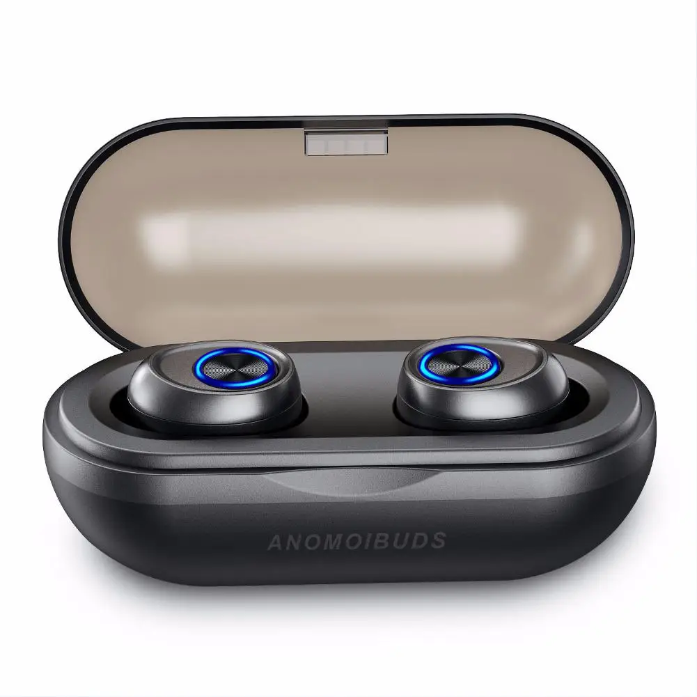 ANOMOIBUDS IP010-A TWS наушники V5.0 Bluetooth наушники глубокий бас Hi-Fi стерео звук беспроводной для samsung IPhone шумоподавление