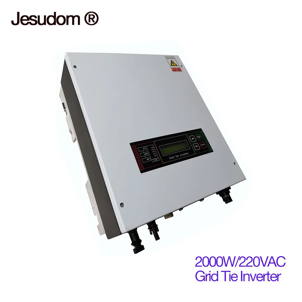 

2KW Solar Energy Product on grid tie inverter silicon solar PV 2000W DC100-500V to AC220V Solar On Grid Inverter