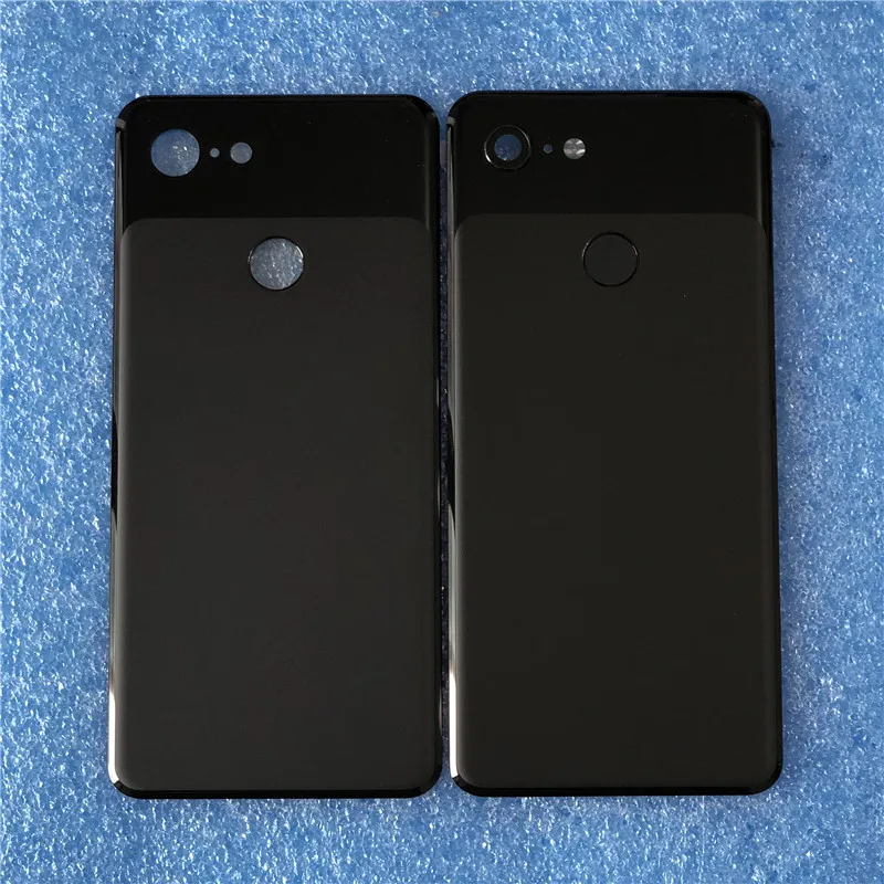 

Original For 5.5" HTC Google Pixel 3 Axisinternational Glass Back Battery Cover Case+Fingerprint+Glass Lens For Google Pixel 3