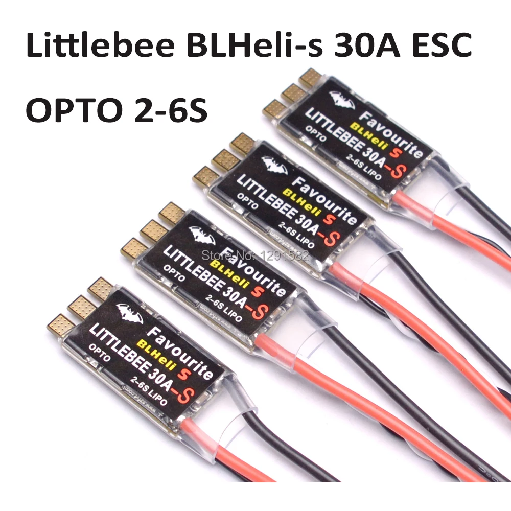 

Littlebee Little bee 30A-S 30A BLHeli_S 2-6S ESC for Reptile Martian II IV 220mm 250mm Nova 235mm Freestyle 250 FPV quadcopter