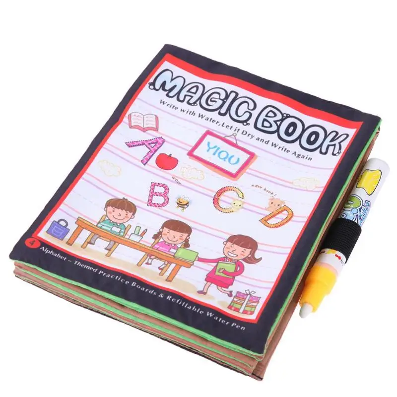 

Coloring Magic Water Drawing Book with Pen Cute Vehicle Painting Doodle Baby Book Kids Educational Drawing Toys For Children