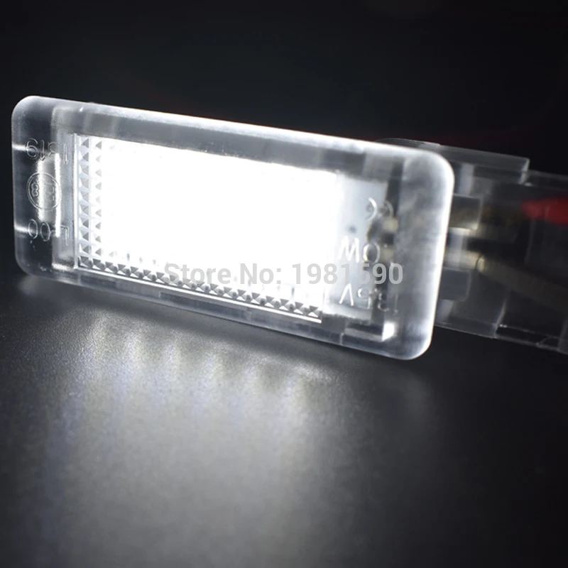 Светодиодная подсветка 18SMD для Audi A2 A3 A4 A5 A6 Q5 Q7 R8 2 шт.|Декоративная лампа| |