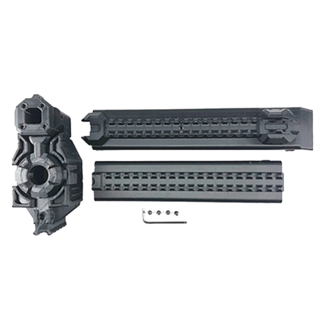 

ML Barrel Assembly for Nerf Zombie Strike ZED Squad Longshot CS-12 Blaster - A Type Black