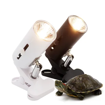 

Pet Reptile Heating Lamp UVA+UVB Clip-on Ceramic Lights Holder Turtle Basking UV Heating Lamp Set Tortoises Lizards Lighting