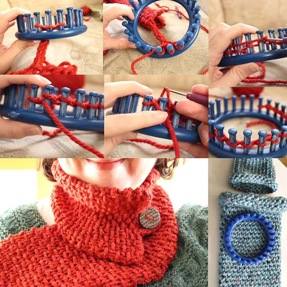 

Circular Sweater Weaving Machine Knitting Tool Sewing Tools for Knitting Hat / Sweater / Baby Socks / Scarf DIY Apparel Sewing