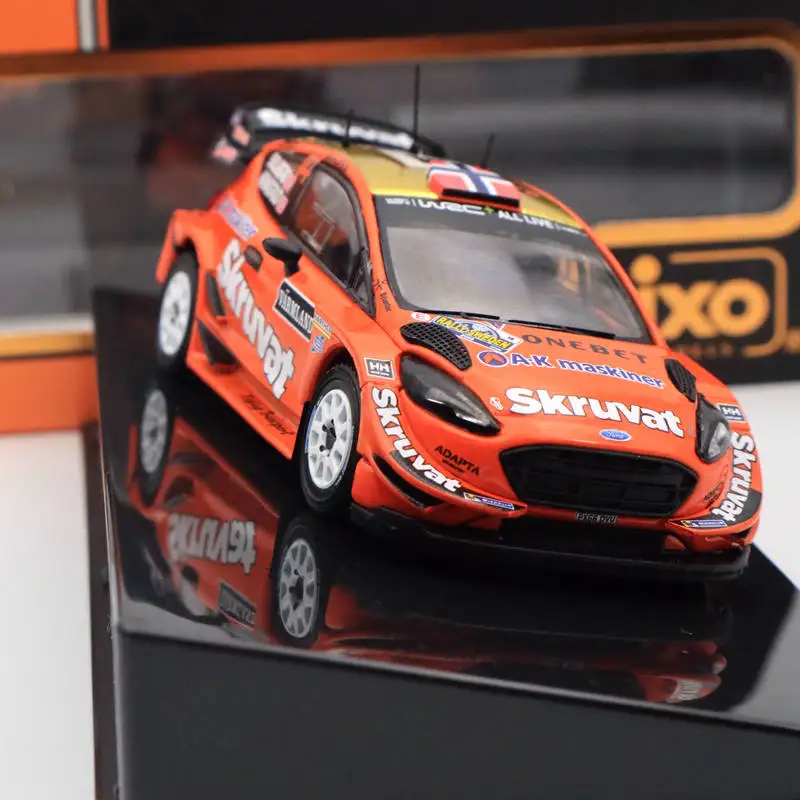 IXO 1:43 Ford Fiesta WRC#14 ралли Швеции RAM670 коллекция ограниченной серии