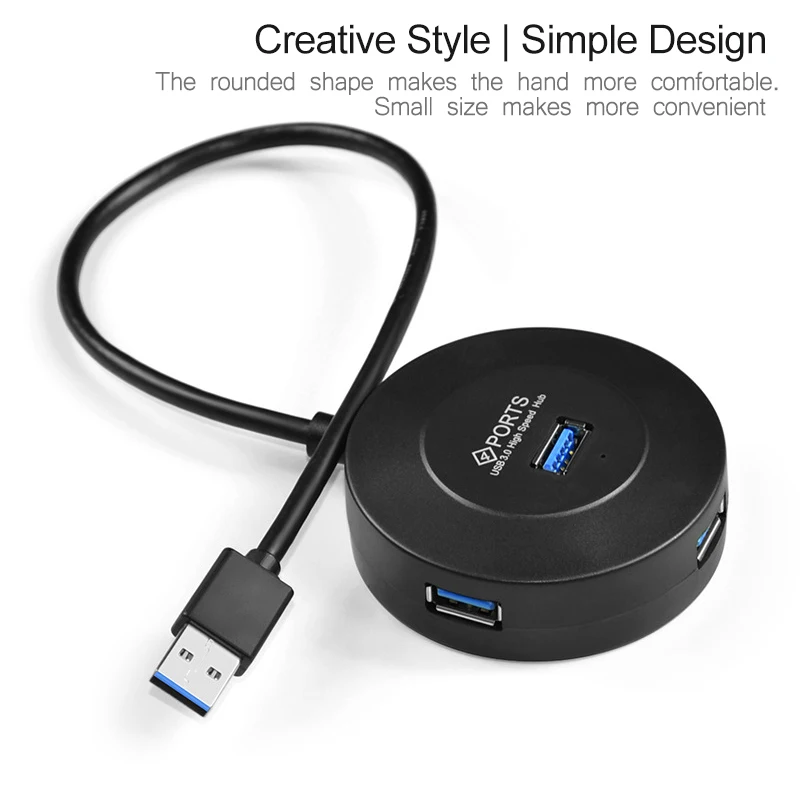 0.3 m كابل يو اس بي 4 منافذ USB3.0 محور المحمولة USB 3.0 5 جيجابايت في الثانية ماوس ل الساتليه كابل يو اس بي نقل البيانات 4 منافذ USB3.0 البيانات HUB