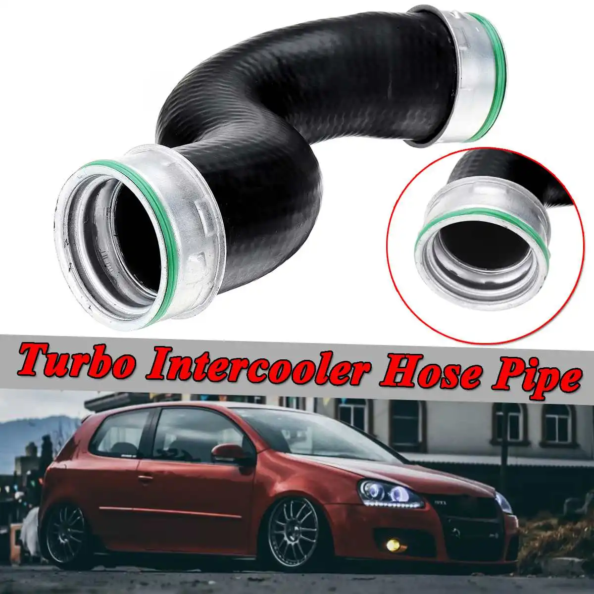 

New 6cm Turbo Intercooler Hose Pipe For VW Golf V 1K1 1.9 TDI 2003-2008 Plus MK5 5M1 521 1.9 TDI 2005-2009 1K0145832B