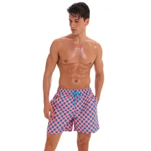 Escatch новые быстросохнущие летние мужские пляжные шорты с принтом женский купальник для серфинга Бермуды для плавания для мужчин спортивные мужские шорты для спортзала