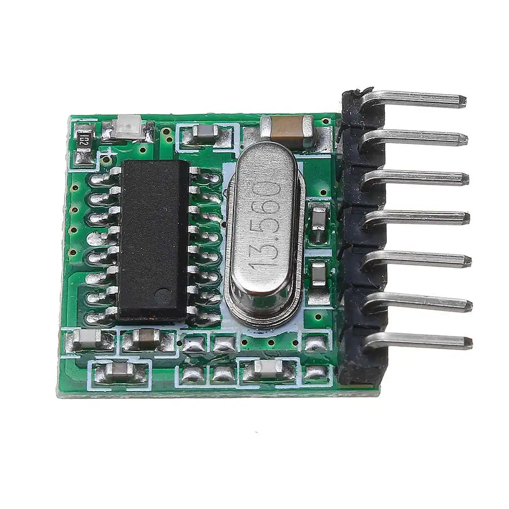 

CLAITE 3-24V Wireless Remote Control 433MHz Transmitter Module With 1527 Encoding Module
