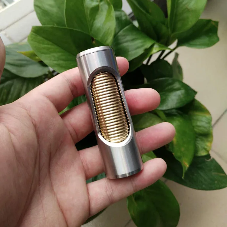 

YFTK Styled old boy Noname bf99 mod single 18650 mechanical vape mod 24mm mech mod side push switch for RTA RDA RDTA ecig mod