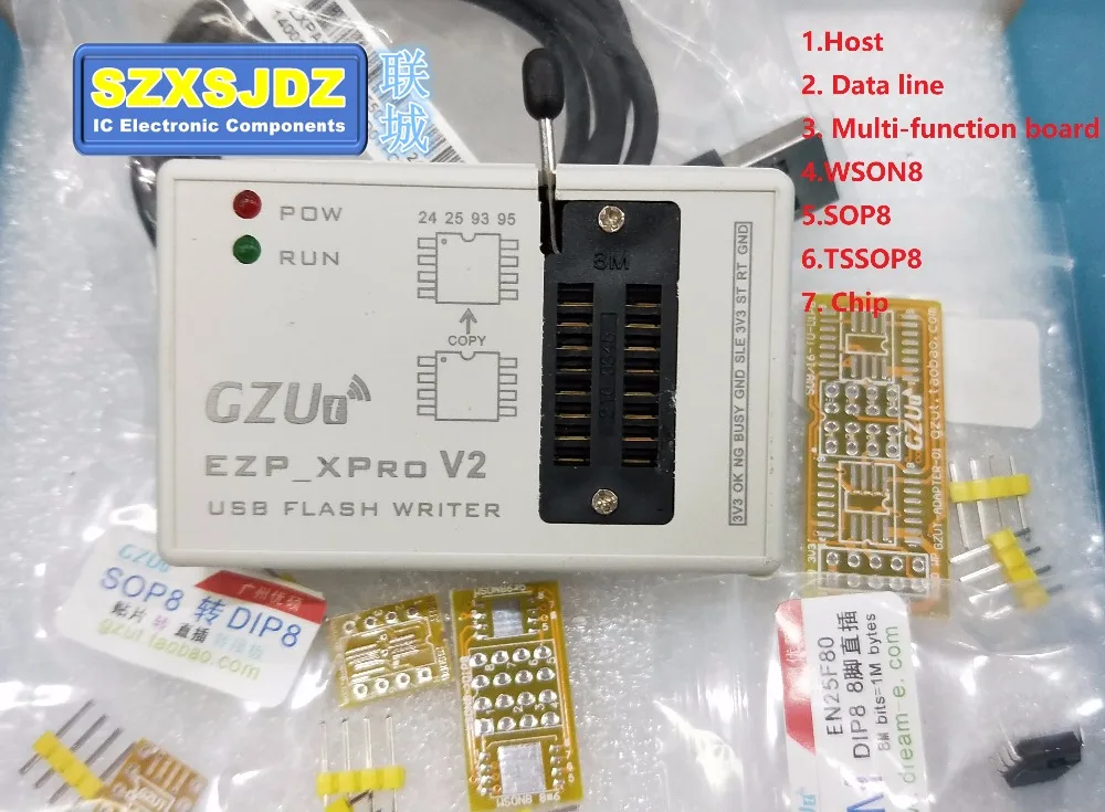 Программатор ezp _ XPro V2 материнская плата USB Route LCD BIOS SPI FLASH IBM 25 | Обустройство дома