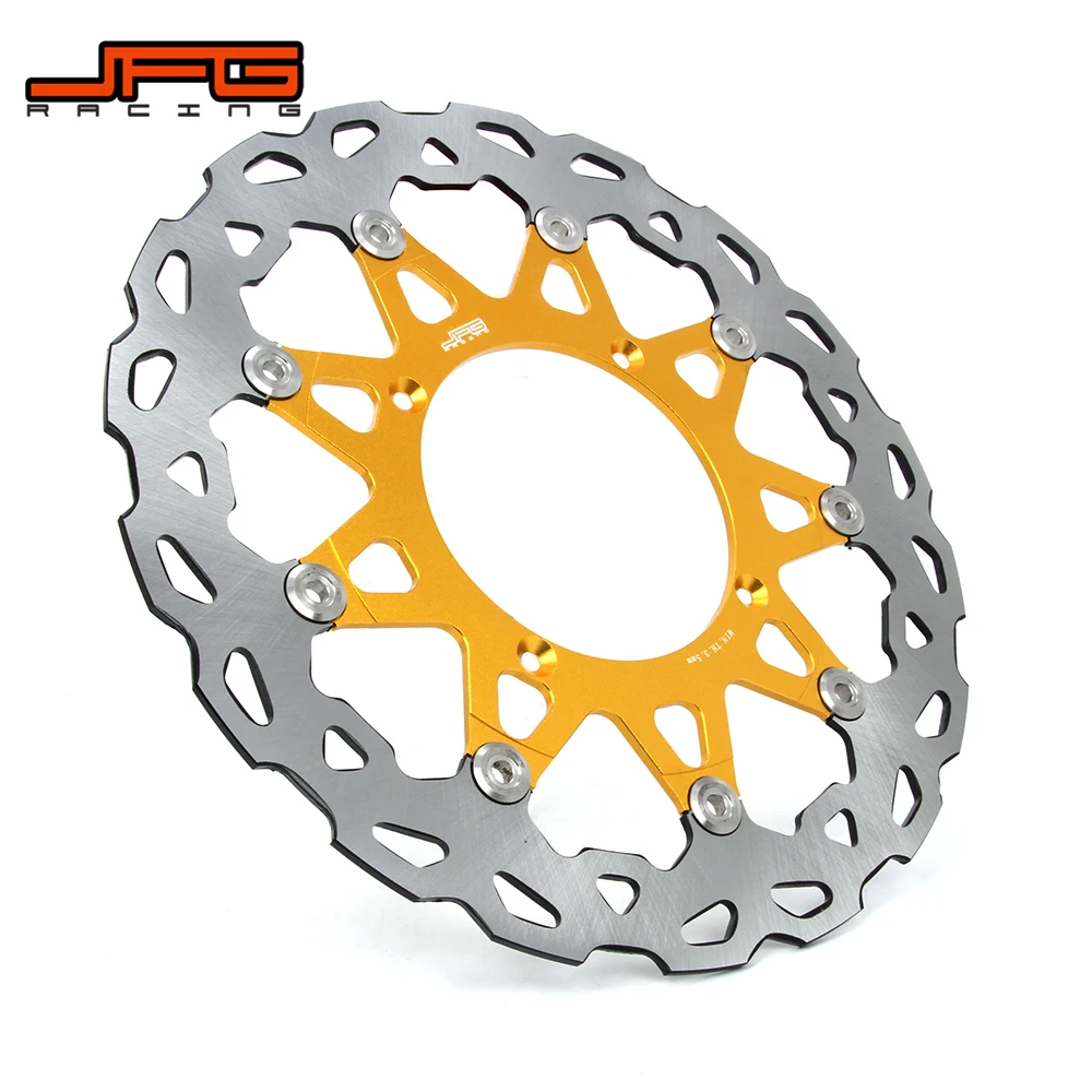 Передние плавающие тормозные диски 320 мм для SUZUKI RMZ250 2007 2015 RMZ450 2005 RMX450 2010 2012 RMZ 250 450
