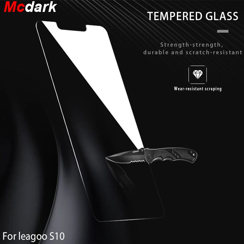 Mcdark 9H закаленное стекло 6 21 ''для Leagoo S10 Защитная пленка для экрана крышка