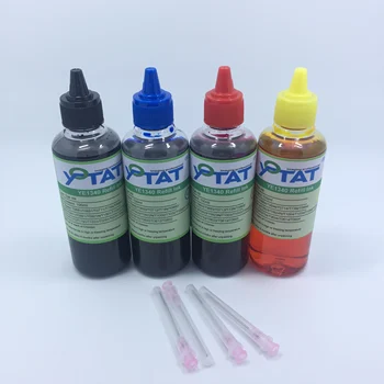 トニー王 4 色cissタンクインクリフィルキット連続インク供給システムhpキヤノンプリンタカートリッジ吸引ツール