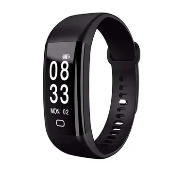 

0.96 Inch Sport F09 Smart Watch Bracelet Blood Pressure Real-time Heart Rate Monitor Pedometer Vibrating Alarm Clock Smart Ban