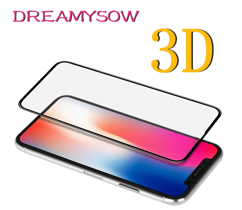 

Carbon Fiber Round Edge 3D Curve Screen Protector For iPhone 7 8 Plus 6 6S Plus Anti-Scratch HD Clear Tempered Glass For iphone6