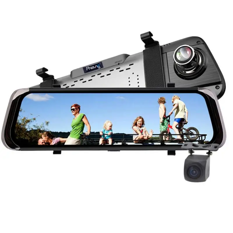 10 1080P Car Rearview Mirror Car DVR FHD Driving Video Recorder font b Camera b font