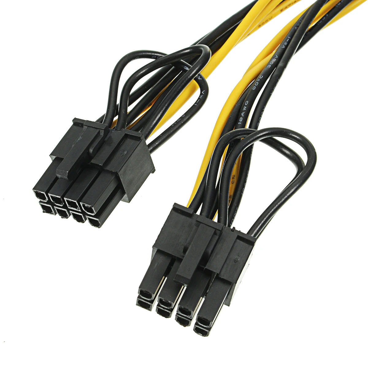 S SKYEE PCIe 8pin к двум 8 pin (6 + 2) Мощность разъемы PCI Express Графика кабеля для видео карты