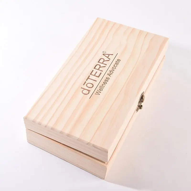 Super Large 25 Grids Wooden Essential Oil Storage Box Carrying Case Aromatherapy Organizer Treasure Jewelry Container Durable