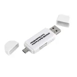 Карта Micro SD USB мобильного телефона Card Reader TF высокоскоростной 2,0 мульти-функциональный OTG картридер офисные аксессуары