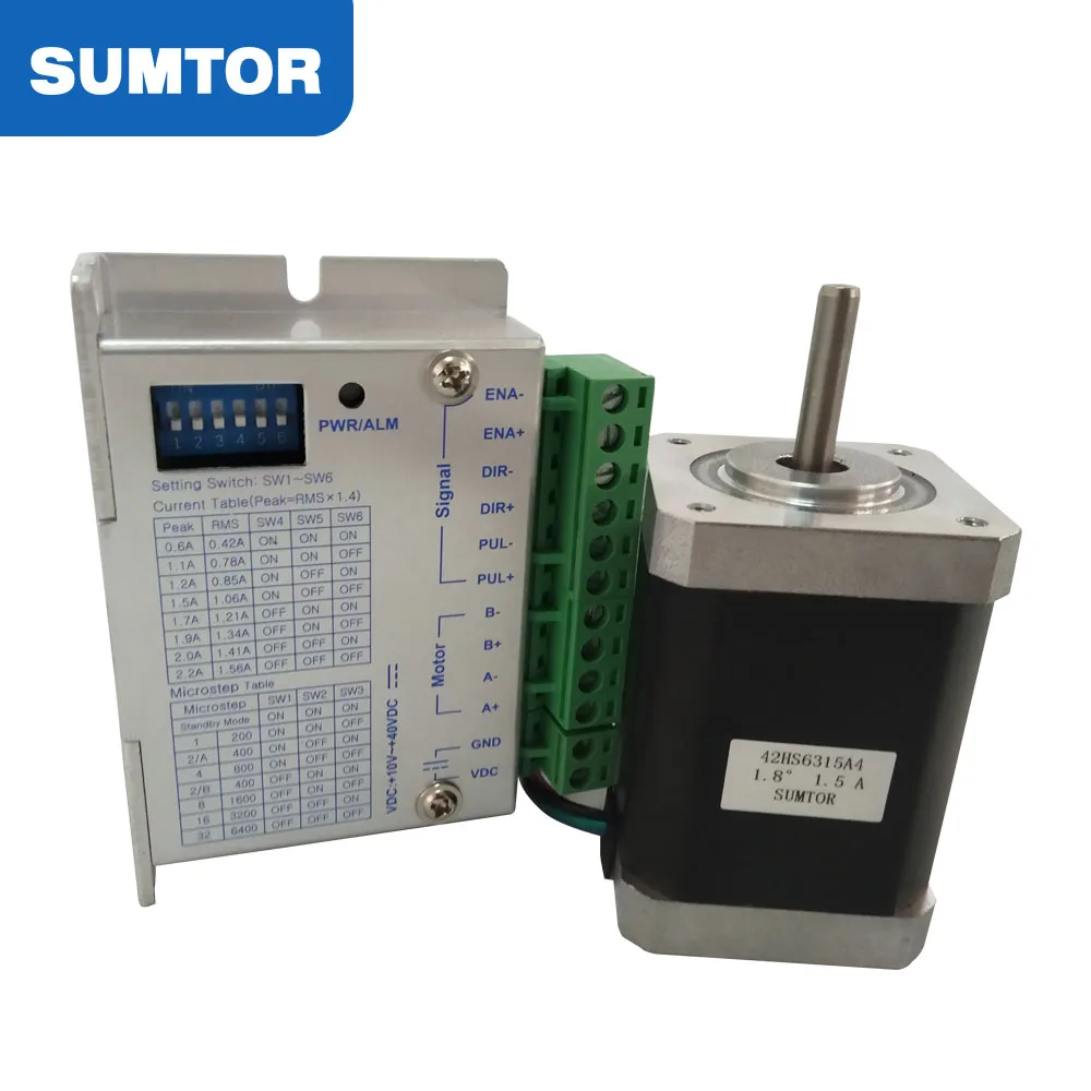 SUMTORNema17StepperMotorWithDriver42HS4013A4CE42HS4813A4CE