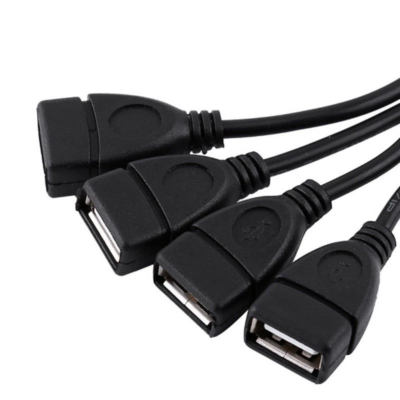Ethernet RJ45 до 4 USB 2 0 адаптер удлинитель более 150 футов Сетевой удлинитель| |