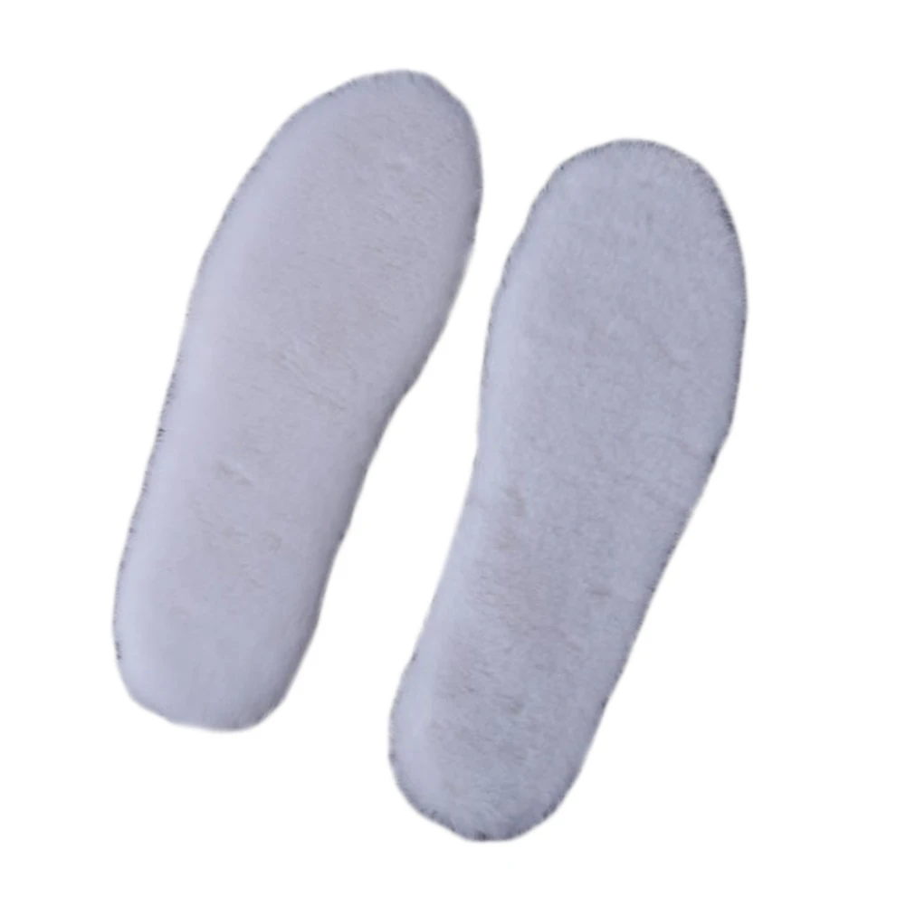 YJSG HOUSE Warm Heated Insoles Winter Thick Shoes Pad Warm Insoles Imitation Wool Breathable Snow Boots Fur Insoles Pad