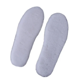 

YJSG HOUSE Warm Heated Insoles Winter Thick Shoes Pad Warm Insoles Imitation Wool Breathable Snow Boots Fur Insoles Pad