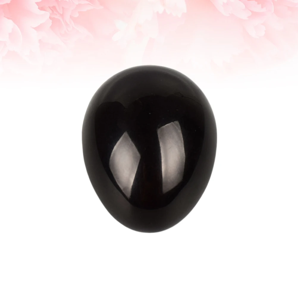 Yoni Egg Natural Black Obsidian Stone Eggs Polished Massage Healing Egg App Health Care Massage Tools