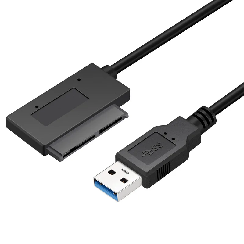 Кабель-адаптер CYSM 10 см с USB 3 0 на Micro SATA 7 + 9 16 Pin 1 8 дюйма угловой 90 градусов |