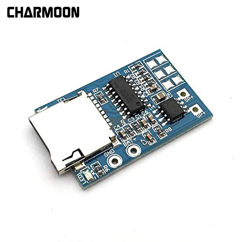 TF карта GPD2846A 1 шт. MP3 декодер плата 2 Вт модуль усилителя для Arduino питания GM Лидер