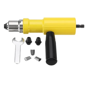 

Electric Riveter Nut Guns Riveting Tool Metal Cordless Riveting Drill Adapter