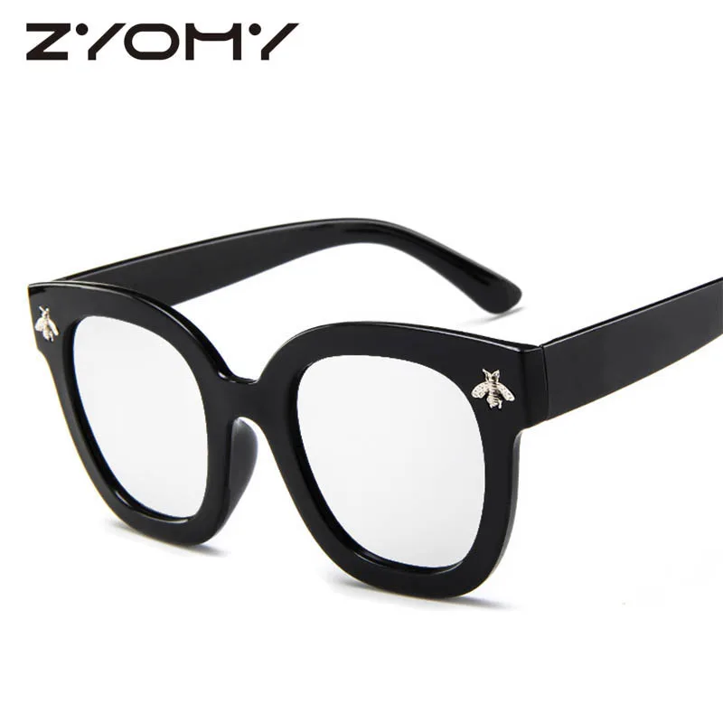 

ZYOMY Men Women Sunglasses Little Bee Retro Sun Glasses Vintage Classic Brand Designer Oculos de sol Gafas UV400 Goggles 2018