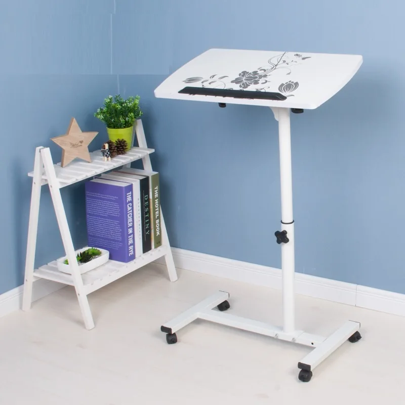 Tafelkleed Tavolo Schreibtisch الدائمة صغيرة Tafel حامل دفاتر الملاحظات قابل للتعديل تابلو السرير مكتب للحاسوب شخصي دراسة طاولة حاسوب