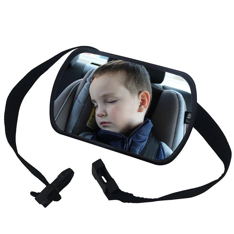 

Baby Car Mirror Adjustable Car Back Seat RearView Facing Headrest Mount Child Kids Infant Baby Safety Monitor Accessories