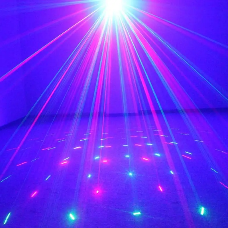 

Lens 12 Patterns RG BLUE LED Stage Laser Lighting DJ Light