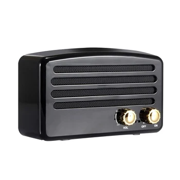 

T5 Retro Nostalgic Mini Wireless Bluetooth Speaker 3D Stereo Mega Bass Subwoofer Mobile Phone Audio Radio Tf Card Usb Aux