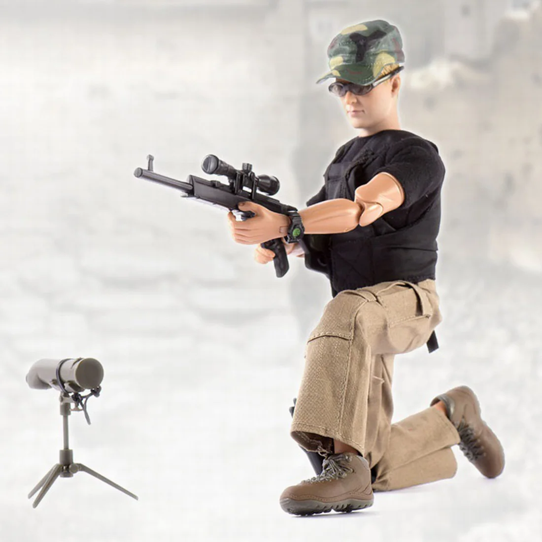 

1:6 Movable CIA Special Operations Team Figure Military Soldier Model Toy Model Action Figures Toy Accessory