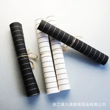 10 шт. высококачественный отель в черно-белую полоску простой Teslin PVC xi can dian японская Защита окружающей среды термостойкий M