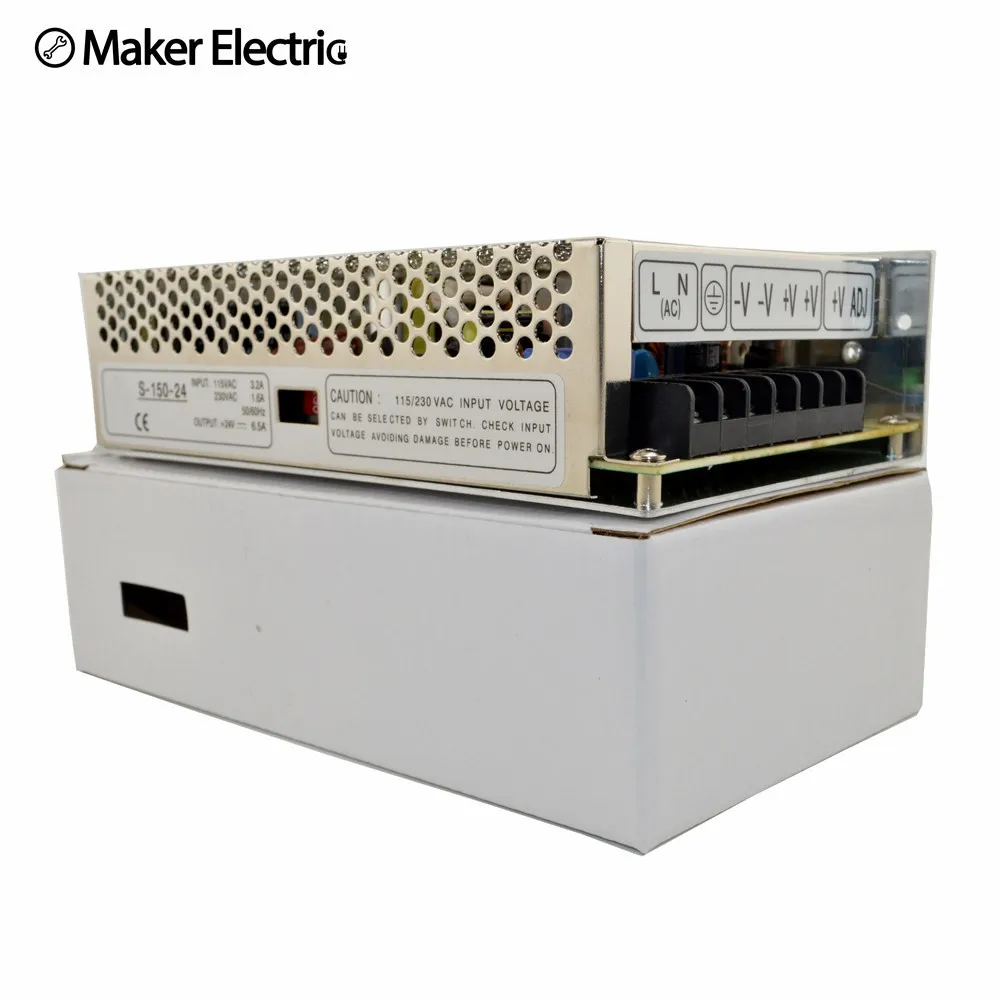 Power supply S-150-27 27V 150W 6.5A Single Output Switching power supply for LED Strip light 27v transformer 47~63Hz