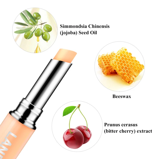 LANBENA Chameleon Lip Balm Mask  Reduce Fine Lines Makeup Moisturizing Lip Plumper Cosmetic Nourishing Lip Care Daily Use Beauty
