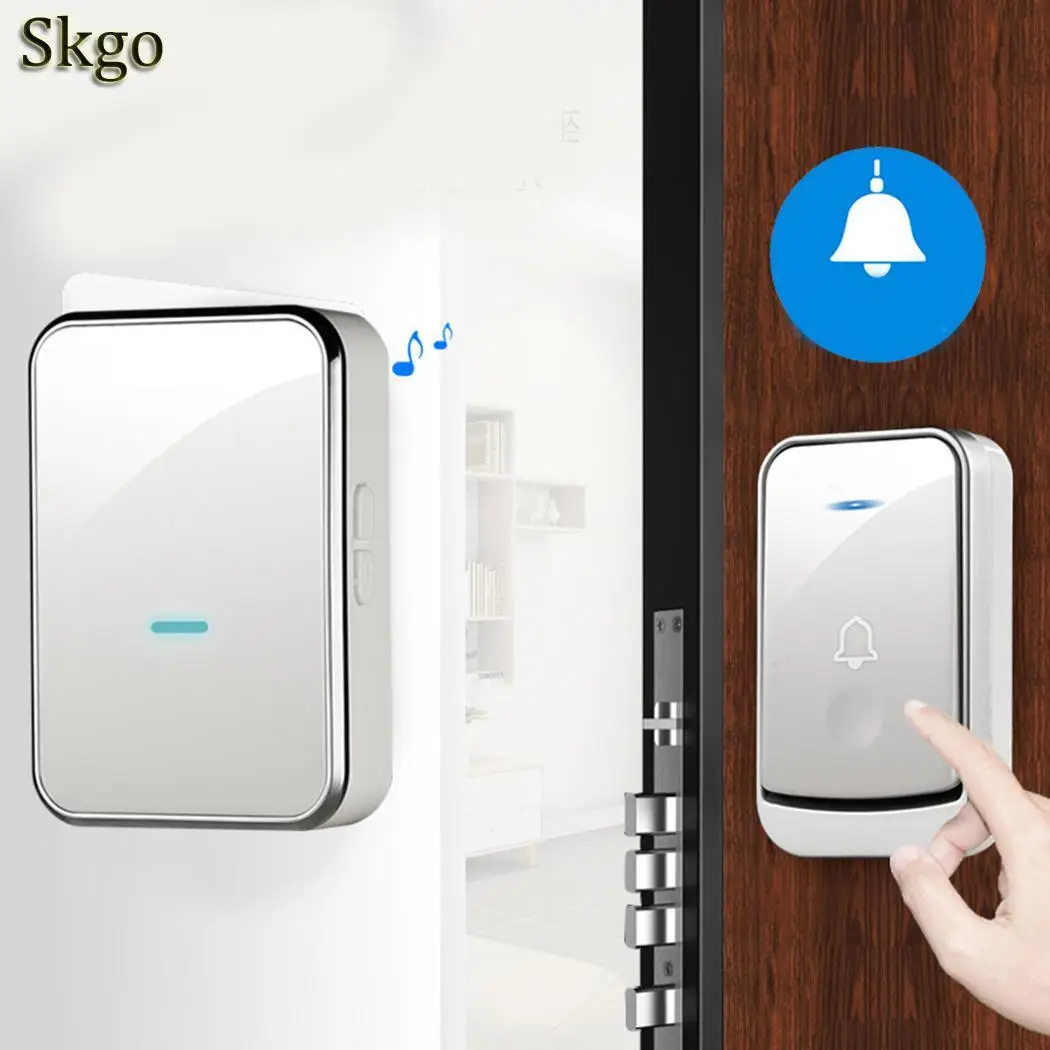 

300 Doorbell battery 0 Smart 4 110dB 260V AC Doorbell 23A Wireless volume Home Meters Distance 85 Smart Bell 12V speed