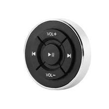 Car Electronics Car Kit Steering Wheel Remote Control Wireless Bluetooth Media Button for Android IOS Smartphone MP3 Music Play