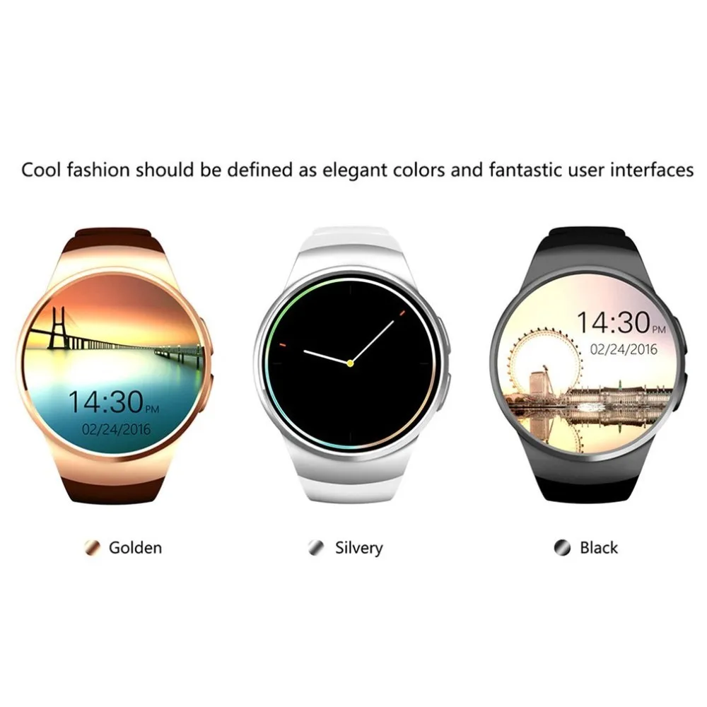 KINGWEAR KW18 Bluetooth Смарт часы полный экран Поддержка SIM TF карты Smartwatch телефон сердечного ритма для apple gear s2 huawei xiaomi