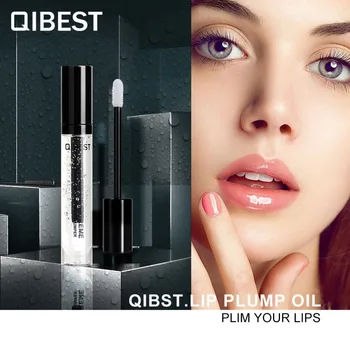 

QiBest 3D Volume Lipgloss Tint Beauty Sexy Lips Care Makeup Ultra Oil Moisturizer Lipstick Plumper Lip Glaze Nourish Lips