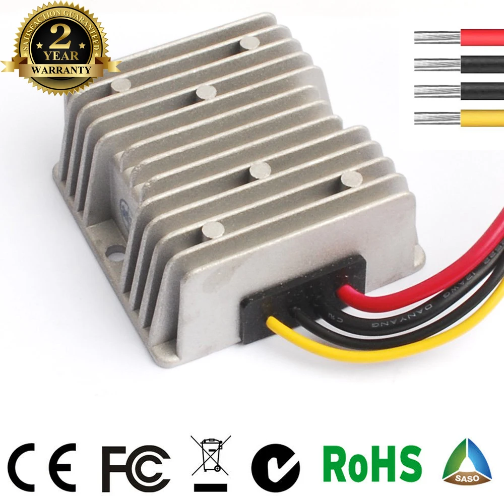 100 шт. преобразователь постоянного тока 12 вольт постоянного тока(8 V-20 V) до 12 V 3A DC Boost Buck Мощность модуль Напряжение регулятор rosh, ce