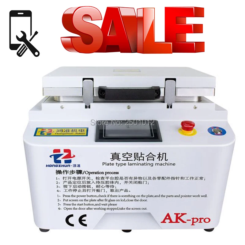 

LCD Refurbish Machine LCD Repair Machine Automatic OCA Vacuum Laminating Bubble Removing Machine for iPhone Samsung