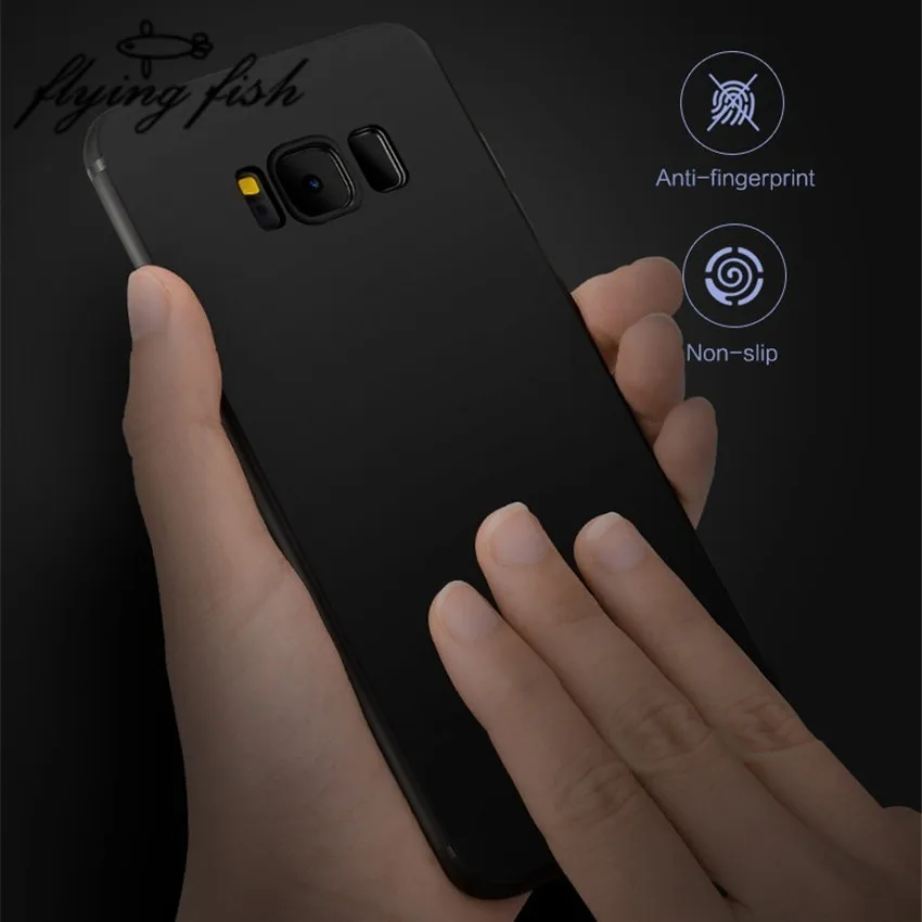 Роскошный Матовый чехол для samsung Galaxy S8 s S8Plus Тонкий Силиконовый ТПУ телефона Plus S 8