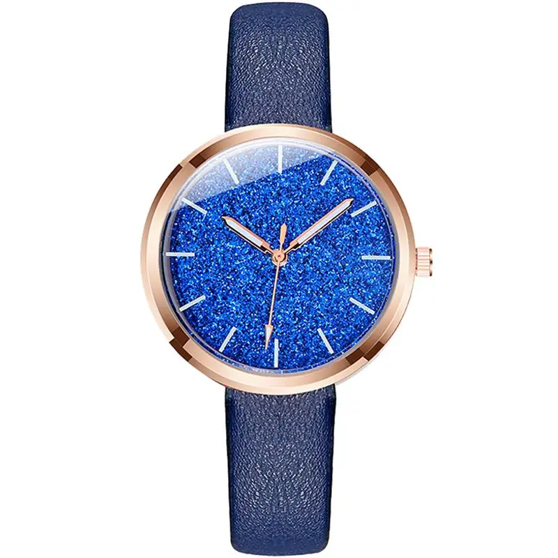 Montre Femme Flash Powder часы женские кожаные ремни из нержавеющей стали аналоговые